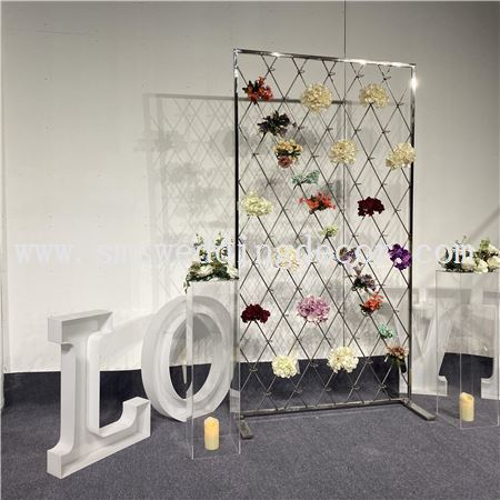 Metal Candle Wall Backdrop Metal Candle Wall Backdrop