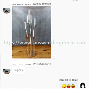 gold candle holder centerpieces