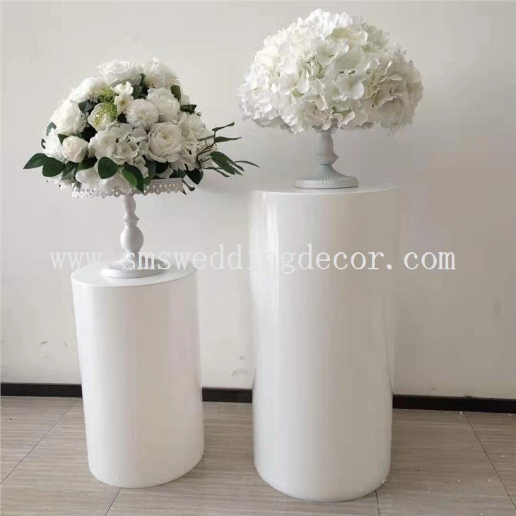 round cylinder pedestal display