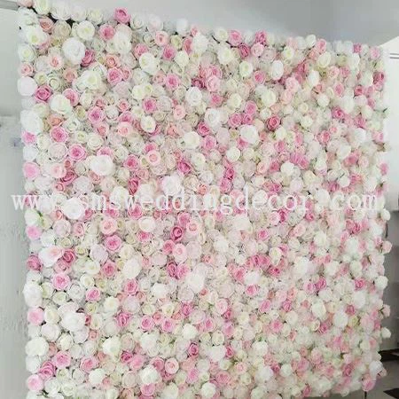 artificial floral wall hanging
