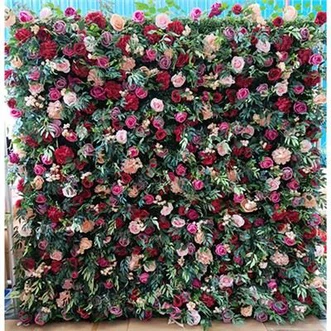 Mākslīgo ziedu dekorēšanas fons