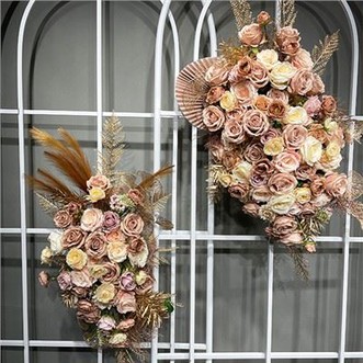 Kāzu arkas ziedu rudens