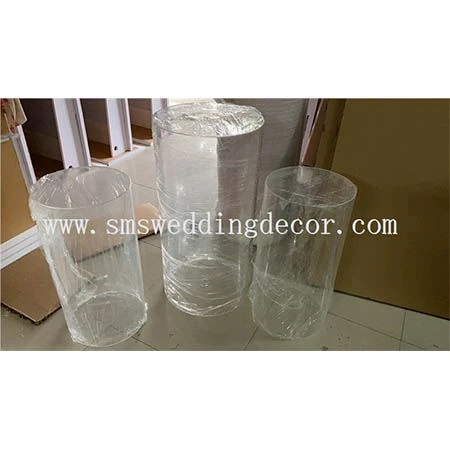 frosted acrylic cylinder