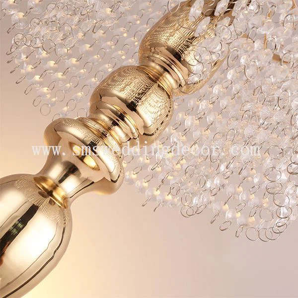 crystal drop candle holders