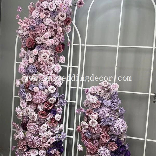 fake flowers for wedding arch