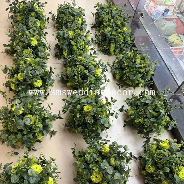 greenery wedding centerpieces