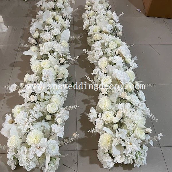 fake flower table runner