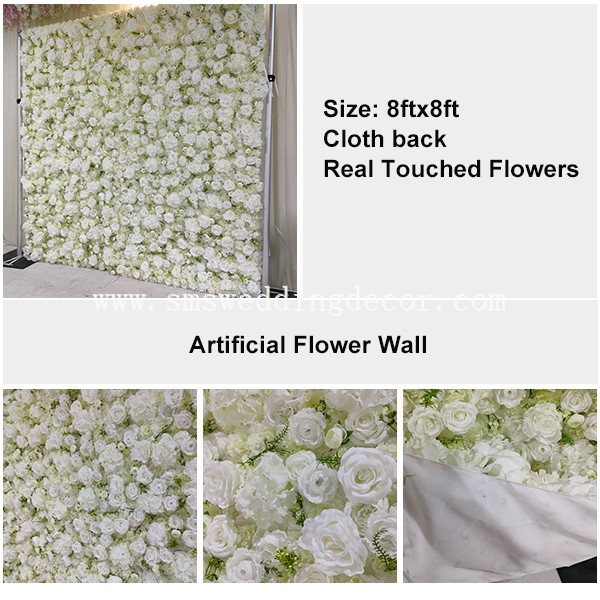 Artificial Flower Backdrop Artificial Flower Backdrop