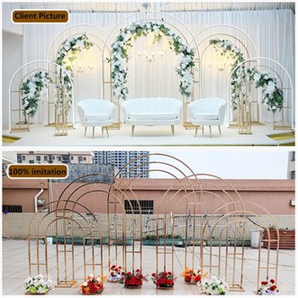 Fona dizaina kāzu skatuve