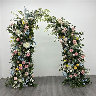 Lauku stila ziedu arka